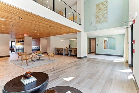 Leasing office at Verge Apartments in Atlanta, GA