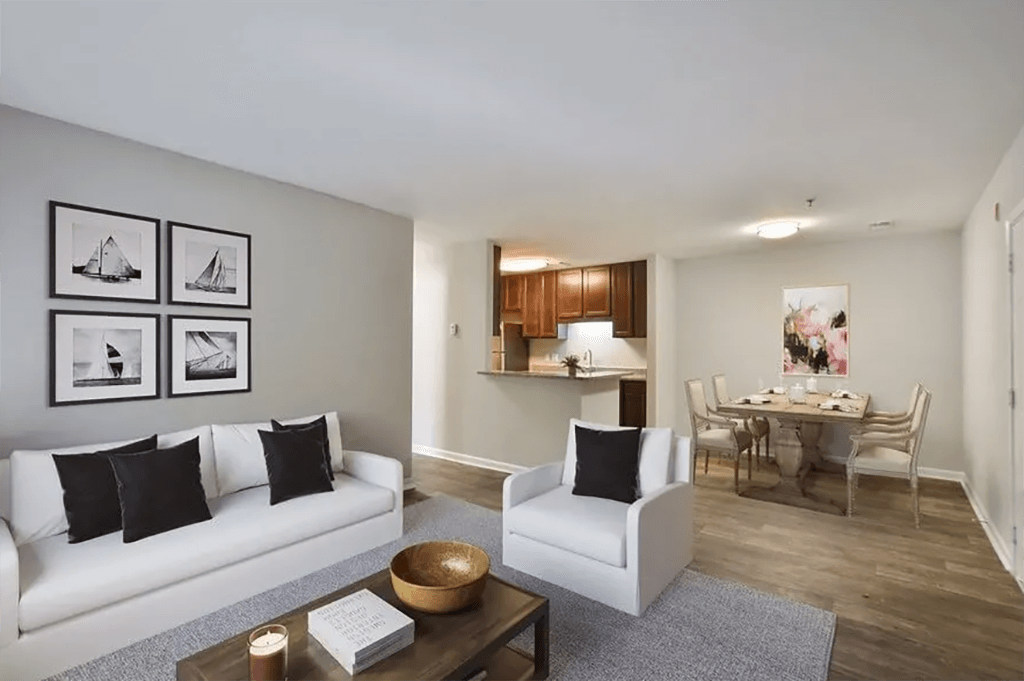 Living room at Priest Lake in Nashville TN