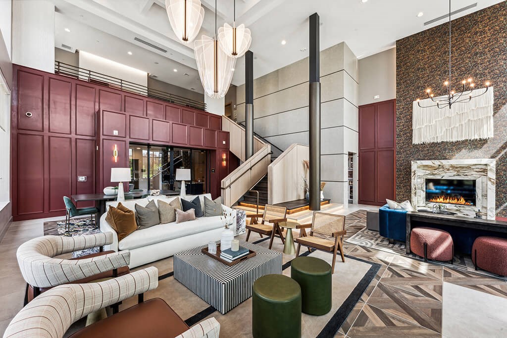 Lobby at 333 Ellington Apartments in Gaithersburg MD