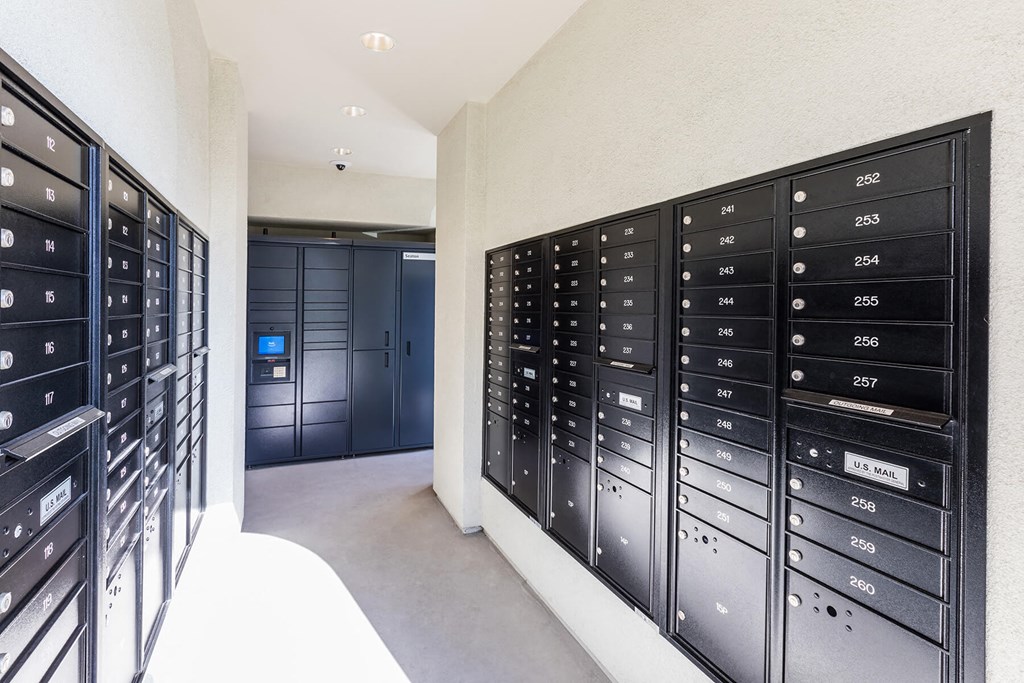 Mail and Amazon Hub at The Seaton Apartments in San Diego CA