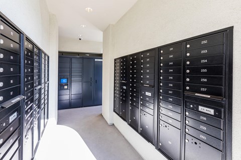 Mail and Amazon Hub at The Seaton Apartments in San Diego CA