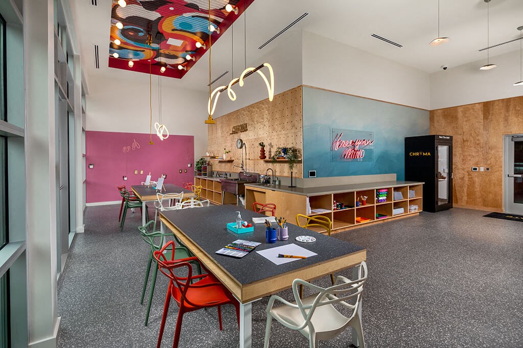 Makers Space Ideate at Chroma Apartment Homes in Canoga Park CA(1)