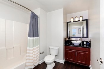 Model Bathroom at II Palazzo Apartments in San Diego CA - Photo Gallery 6