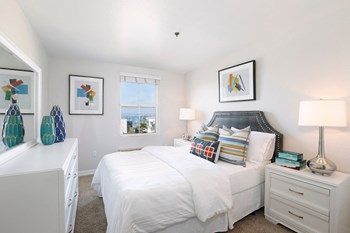 Model Bedroom 2 at II Palazzo Apartments in San Diego CA - Photo Gallery 5