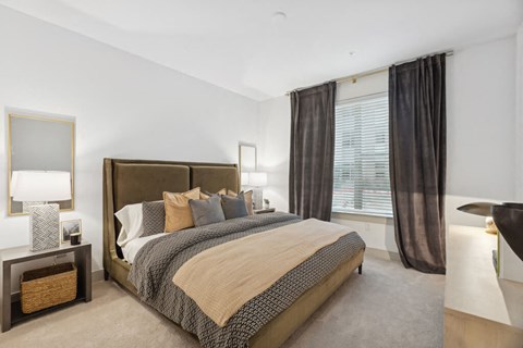 Secondary bedroom at Luca Apartments in Austin TX