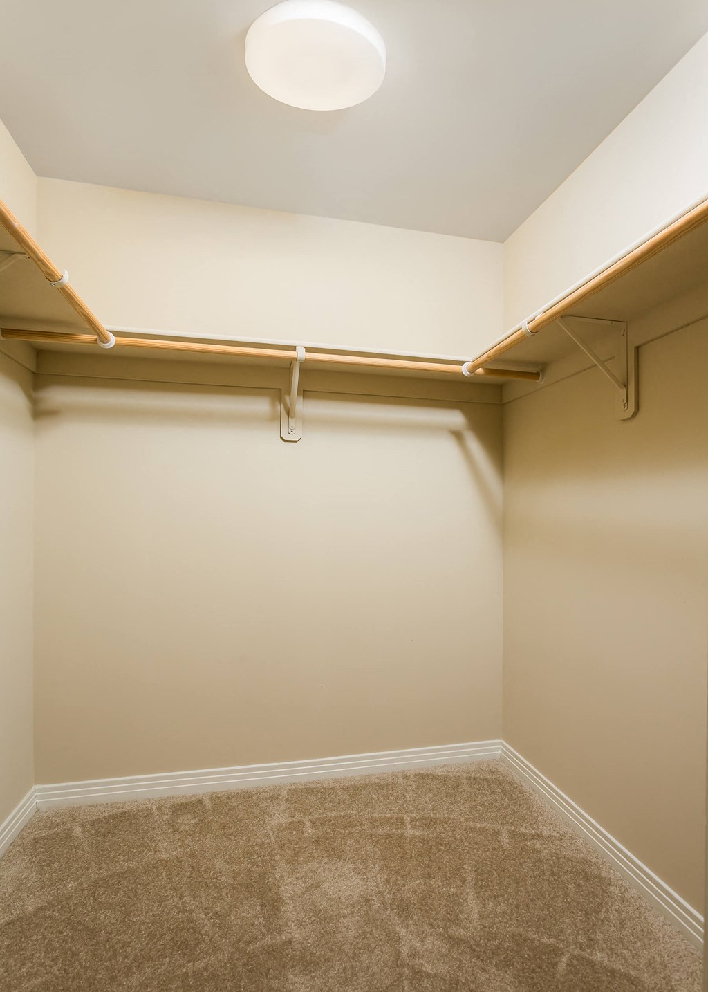 Model Closet at Haven at Del Mar Station Apartments in Pasadena CA