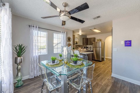Dining area at Kaleidocope Apartment Homes in Las Vegas NV