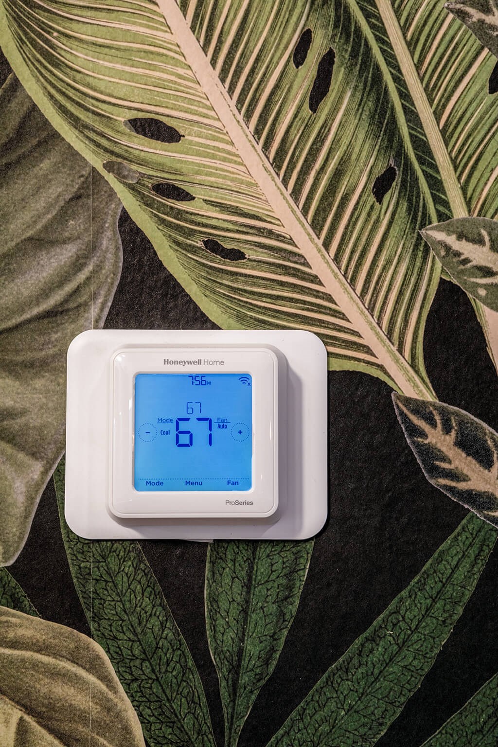 Model Pewter Thermostat at Chroma Apartment Homes in Canoga Park CA