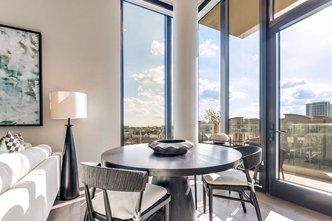 Sage package kitchen at 1010 Waugh Apartments in Houston TX