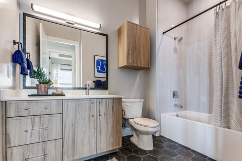 Secondary bedroom at 1010 Waugh Apartments in Houston TX