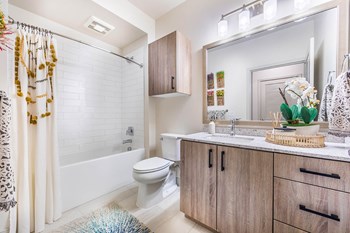 Model Sandpiper Finish Bathroomat The Perch PDX Apartments in Portland OR - Photo Gallery 6
