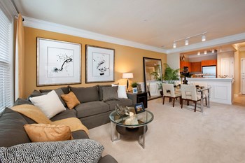 Model Living Room at Westchester at the Pavilions in Waldorf MD - Photo Gallery 2