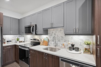 Nickel Scheme Kitchen 3 at Belhaven Apartments in Alexandria VA - Photo Gallery 2