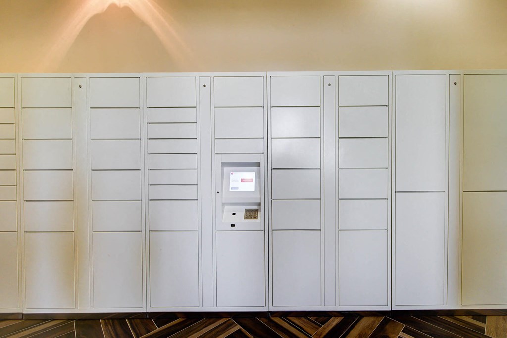 Package Lockers at Callista Hill Country Apartments in Austin TX