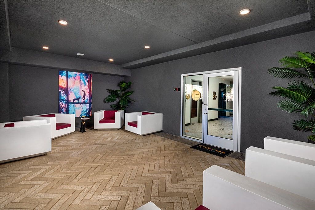 Pet Park Lounge Pawrent Lounge at Chroma Apartment Homes in Canoga Park CA