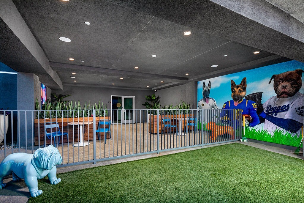 Pet Park Paw Date at Chroma Apartment Homes in Canoga Park CA
