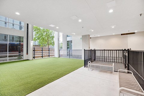 Pet Park at 1810 Main Apartments in Houston TX