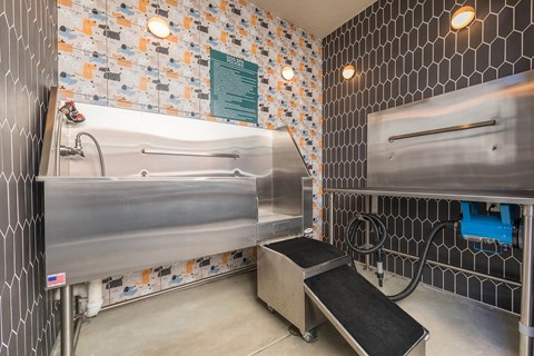 Pet Wash at The Seaton Apartments in San Diego CA