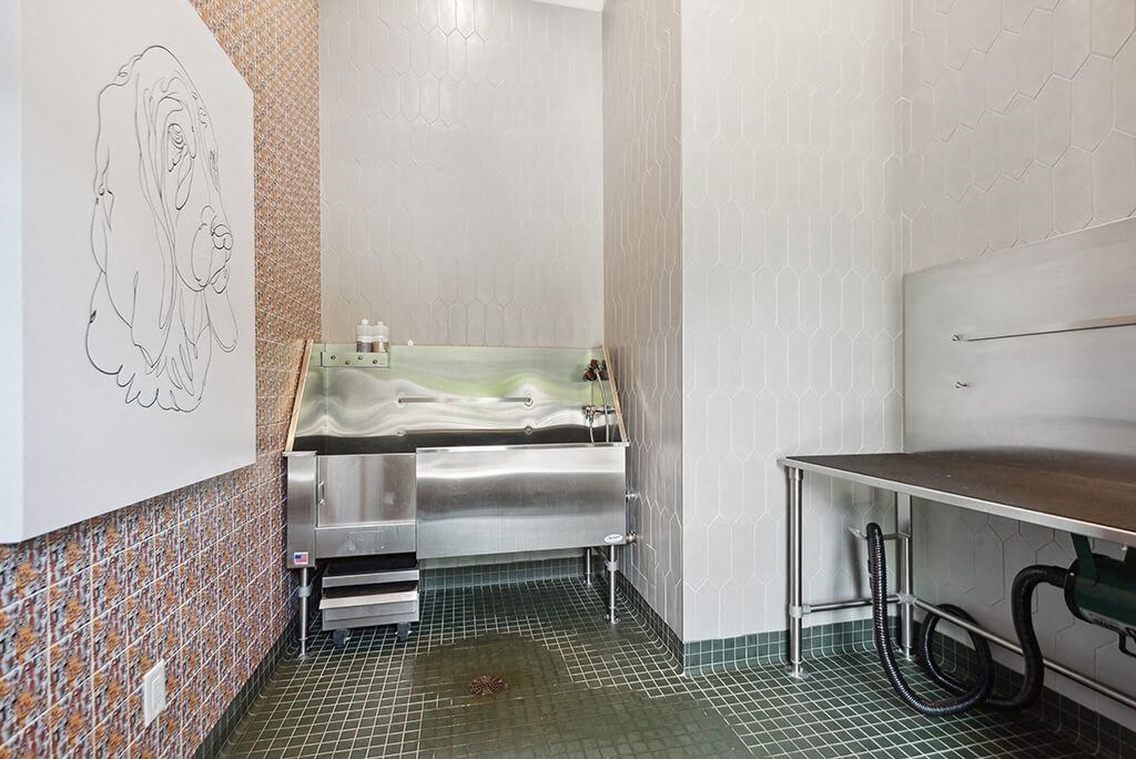 Pet wash area at The Quill Apartments in Milford MA