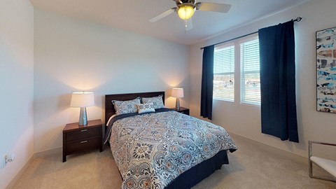 Bed Blend Design Package Bedroom at The Braydon in Nap CA