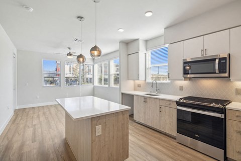 Kitchen at The Braydon Apartments in Napa CA