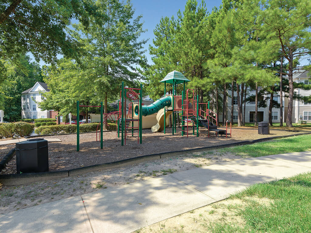 Playground at Falls Pointe Apartments in Durham NC