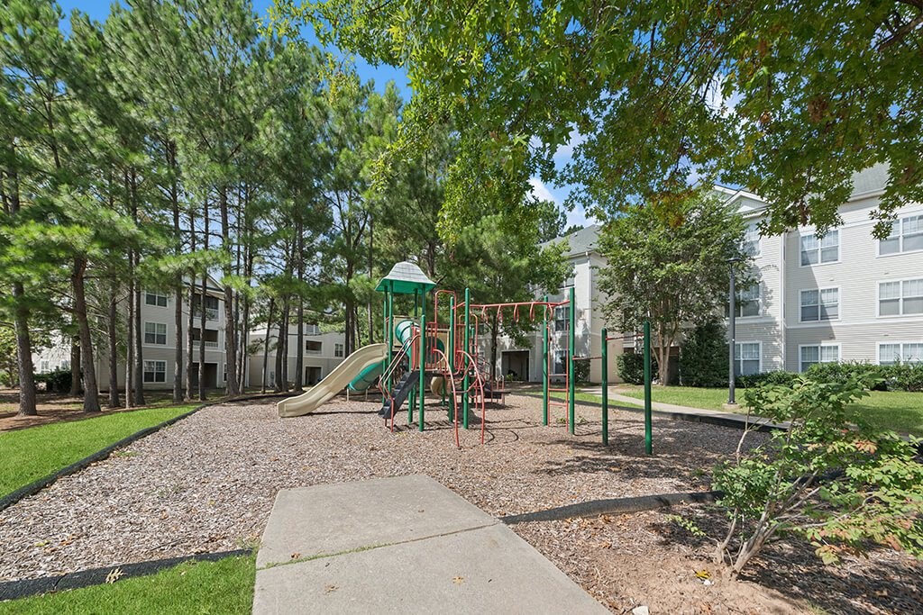 Playground at Falls Pointe at the Park Apartments in Durham NC