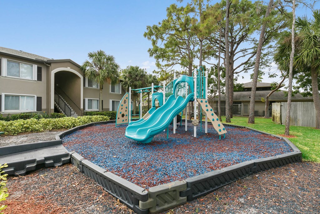 Playground at Brenton at Abbey Park Apartments in West Palm Beach FL