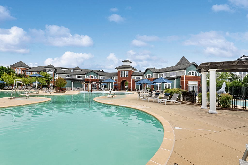 the swimming pool at the resort at governors crossing