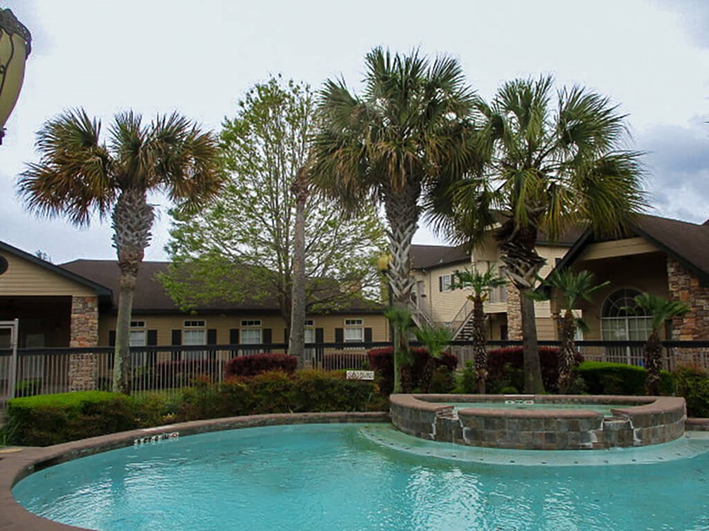 Outdoor Pool at Almeda Park Apartments in Houston TX
