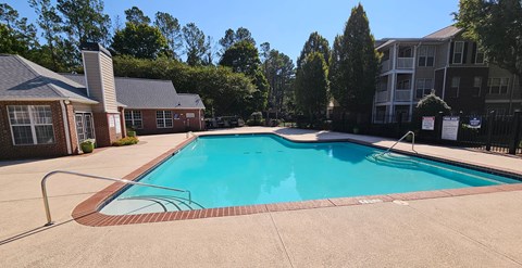 Outdoor pool at Chroma Park Apartments in Austell GA