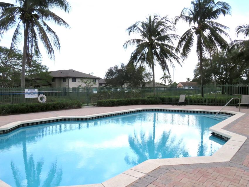 Swimming pool deck at Running Brook in Miami FL - Photo Gallery