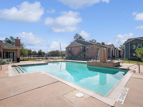 Pool at Forest Creek Apartments in Houston TX