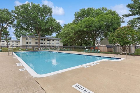 Outdoor pool at Leesburg Apartments in Leesburg VA