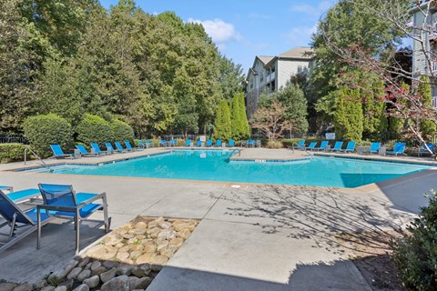 Pool at Longwood Vista Apartment Homes in Atlanta GA
