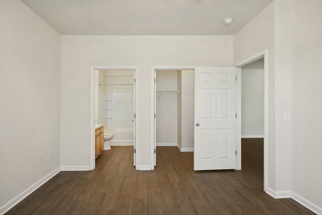 Primary Bedroom at Magnolia Pointe Apartments in Durham NC