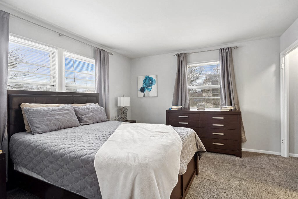 Primary Bedroom at The Villages at Marley Station in Glen Burnie MD