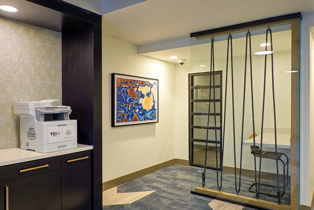 Private Meeting Room at Vero Apartments in Chelsea MA