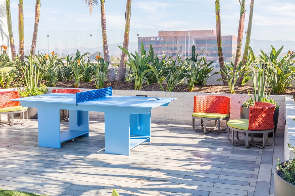 Rooftop Vantage Outdoor Games at Vita Apartment Homes in Orange, CA