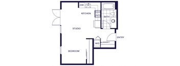 S4 Floorplan Image at Q21 Apartments in Portland OR