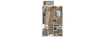 S1 Floorplan Image at Verge Apartments in Atlanta GA