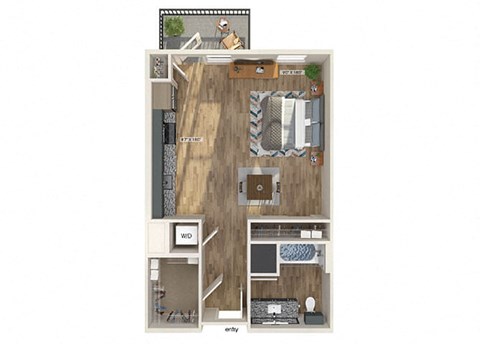 S1 Floorplan Image at Verge Apartments in Atlanta GA