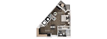 S3 Floorplan Image at Fifteeen15 South Lamar Apartments in Austin TX