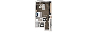 S5 Floorplan Image at Fifteeen15 South Lamar Apartments in Austin TX