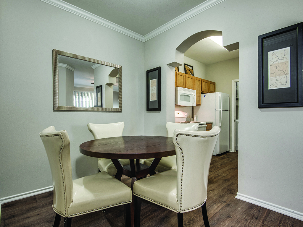 Separate dining room at Kensley Apartment Homes