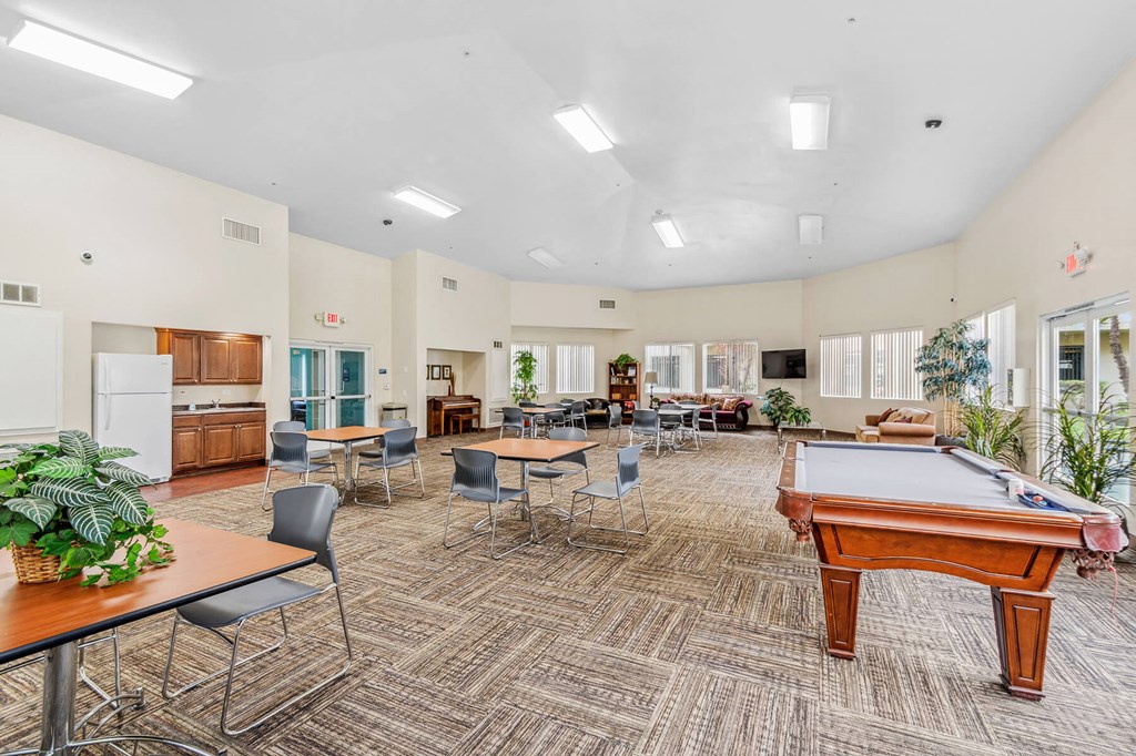 Social Lounge Billiards Table at Harvard Yard Apartments