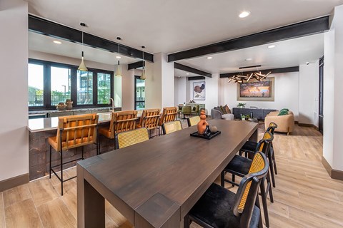 Social lounge at Cala Apartments in Austin TX