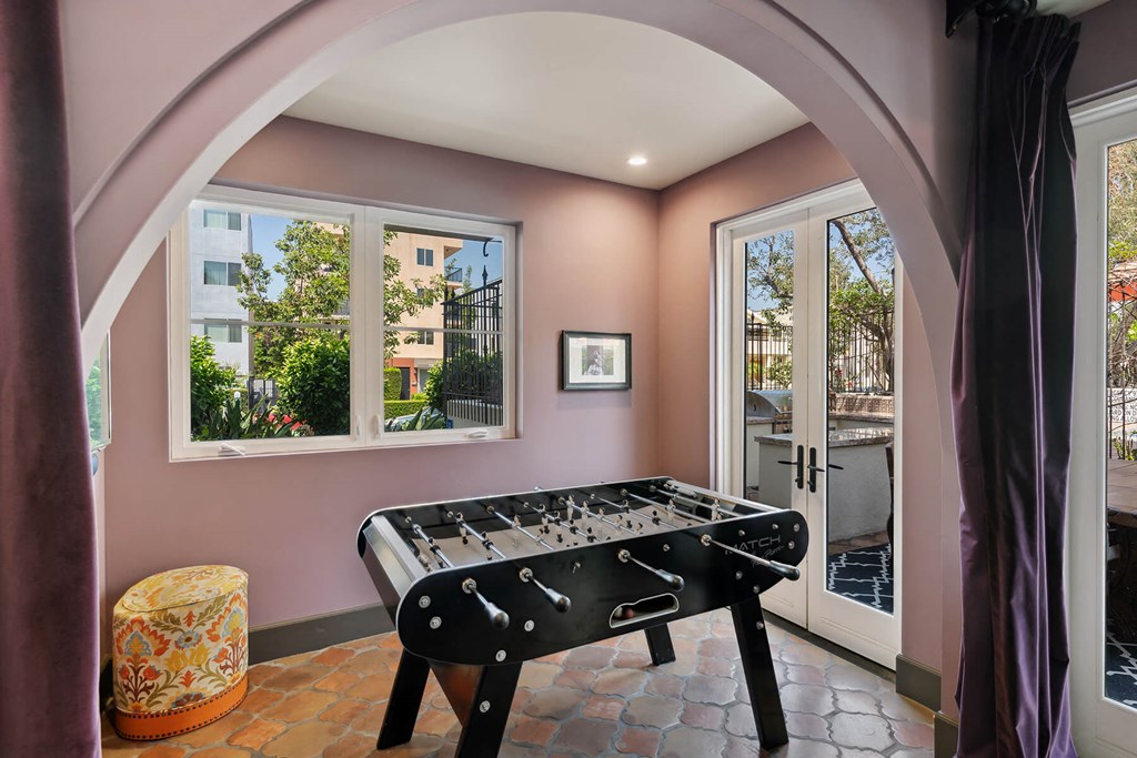 Social Lounge Lions Den Game Area