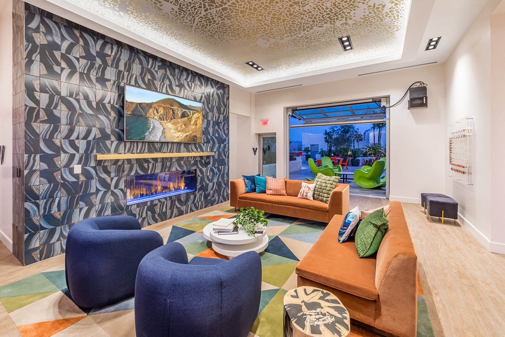 Social Lounge VIP Seating at Vita Apartment Homes in Orange, CA
