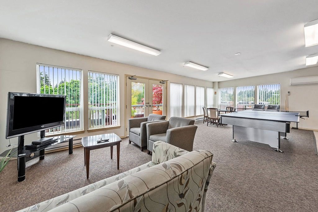 Social lounge at Cedar Park in Seattle WA